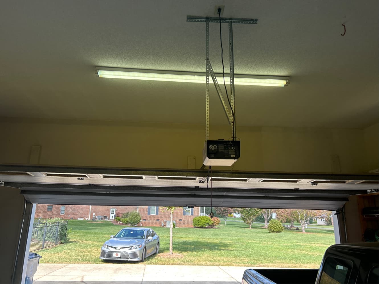 Old opener system before replacement in Greensboro NC